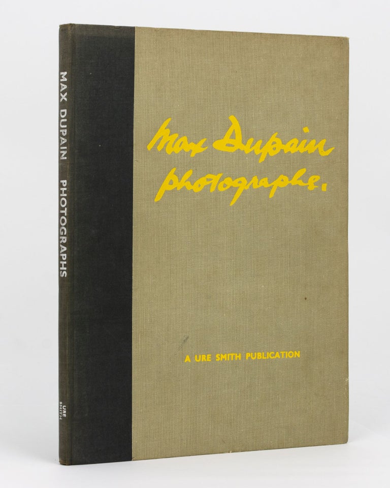 Item #135979 Max Dupain Photographs. Introduction by Hal Missingham. Max DUPAIN.