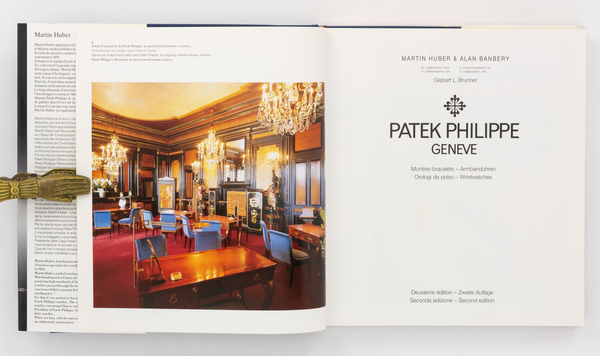 Bracelet Patek Phillip Genève Huber & Banbery - 1ère édition Signée, Comme Neuf
