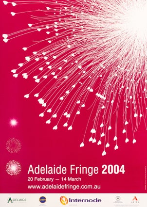 Item #136017 A poster advertising the 'Adelaide Fringe 2004 | 20 February - 14 March'. Adelaide...