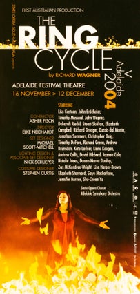 Item #136018 A poster advertising the 'First Australian Production | "The Ring" by Richard Wagner...