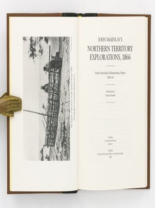 John McKinlay's Northern Territory Explorations, 1866. South Australian Parliamentary Papers, 1865-66