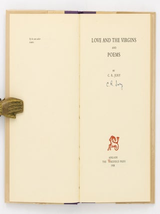 Love and the Virgins, and Poems