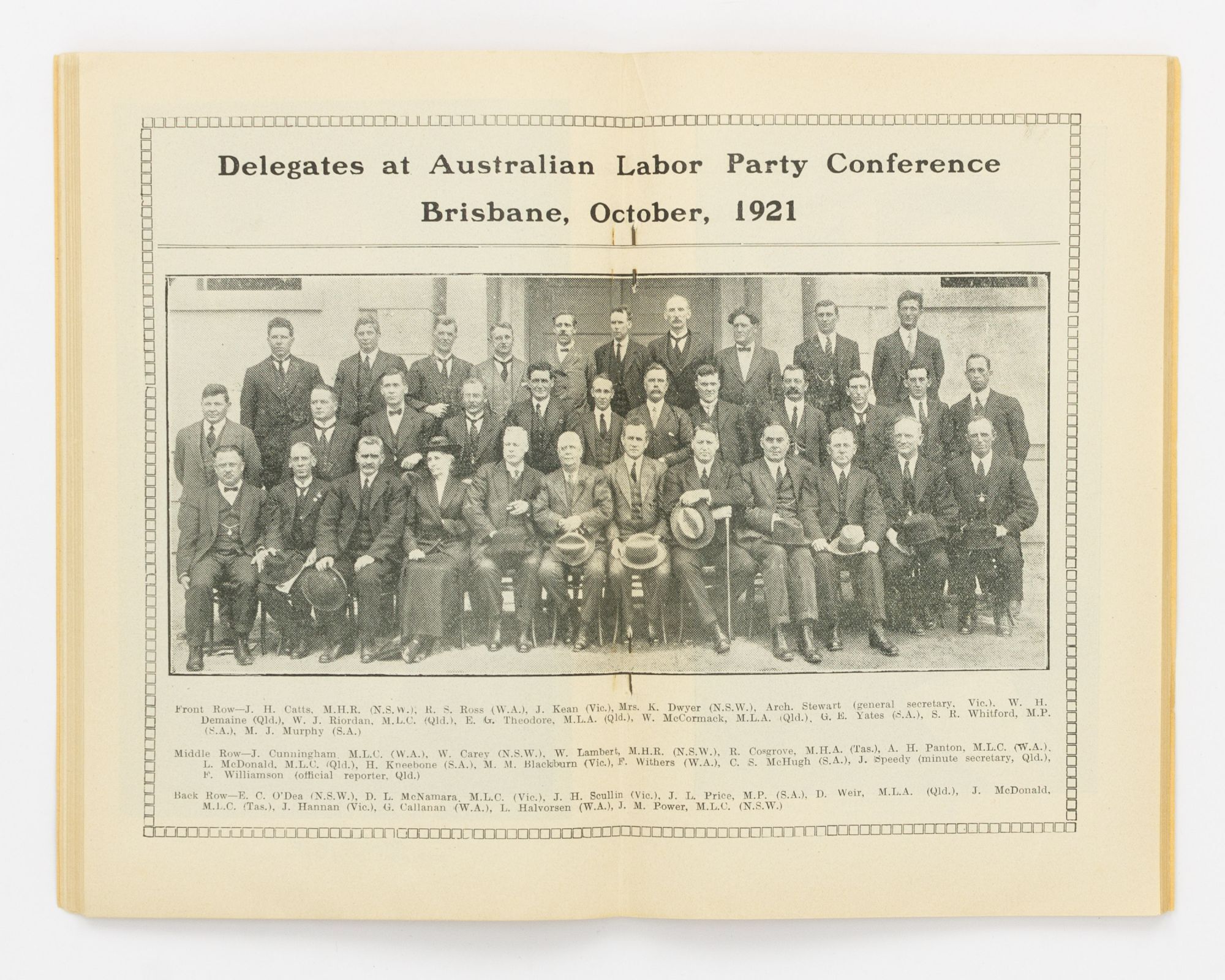 Labor's Thirty Years' Record in South Australia. A Short History of the ...