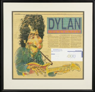 Item #136207 Dylan Down Under [an article by Mike Gribble from the Adelaide newspaper 'The News',...