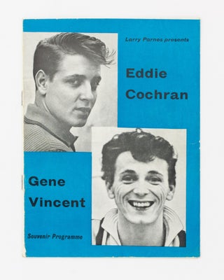 Item #136224 Larry Parnes presents Eddie Cochran [and] Gene Vincent. Souvenir Programme [a signed...