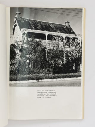 Study on Regional Pioneer Building Techniques for the National Trust of South Australia