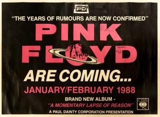 Item #136247 Years Of Rumours Are Now Confirmed. Pink Floyd Are Coming. January/ February 1988...