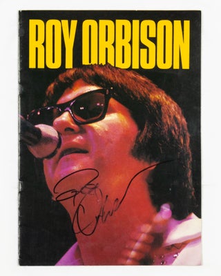Item #136324 The Paul Dainty Corporation presents The Legendary Roy Orbison. Australian Tour 1980...