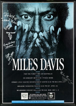 Miles Davis | for the First Time in Australia | In Concert with his 7 Piece Band ... [a signed...