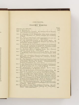 Language of the Bungandity [Booandik] Tribe, South Australia. [Contained in] Journal and Proceedings of the Royal Society of New South Wales for 1903 (Volume 37)