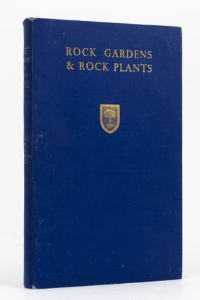 Item #136528 Rock Gardens and Rock Plants. Report of the Conference held by the Royal...