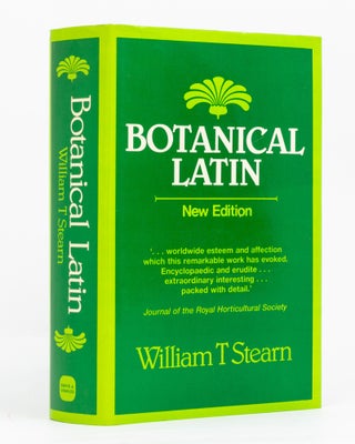 Item #136563 Botanical Latin. History, Grammar, Syntax, Terminology and Vocabulary. William T....