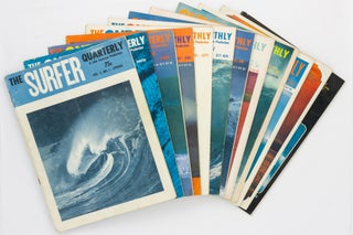 Item #136736 A broken run of early issues of The Surfer Quarterly (renamed The Surfer Bi-Monthly...