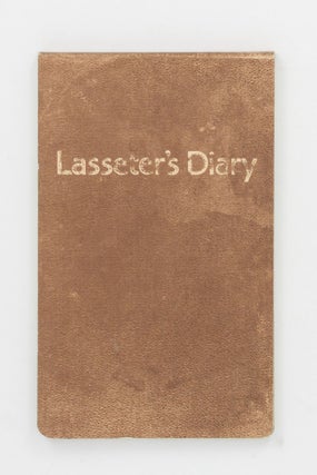 Item #136761 Lasseter's Diary. Harold LASSETER