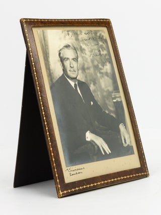 A signed vintage portrait photograph of Anthony Eden
