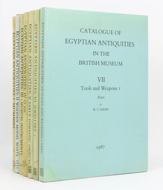 Item #136861 Catalogue of Egyptian Antiquities in the British Museum [complete in seven volumes]....