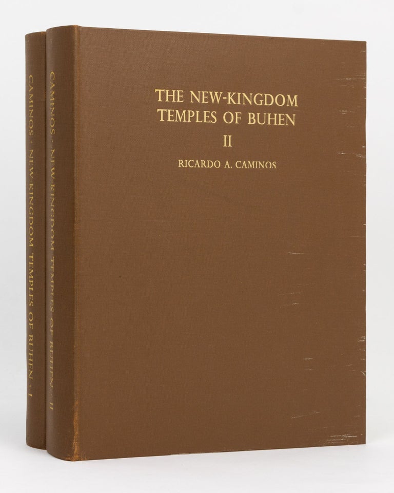 Item #136876 The New-Kingdom Temples of Buhen [in two volumes]. Egyptology, Ricardo A. CAMINOS.