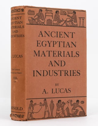 Item #136902 Ancient Egyptian Materials & Industries. A. LUCAS