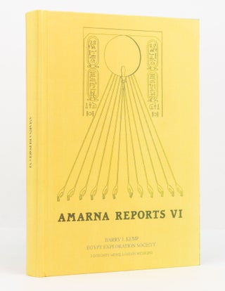 Item #136925 Amarna Reports VI. Egyptology, Barry J. KEMP
