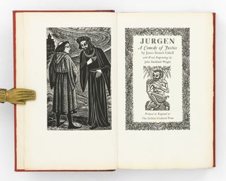 Item #136966 Jurgen. A Comedy of Justice. Golden Cockerel Press, James Branch CABELL
