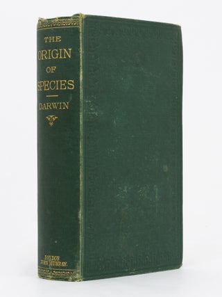 Item #137070 The Origin of Species by Means of Natural Selection, or the Preservation of Favoured...