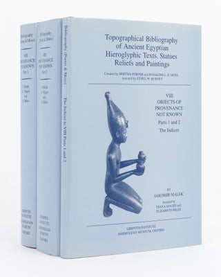 Item #137177 Topographical Bibliography of Ancient Egyptian Hieroglyphic Texts, Statues, Reliefs...