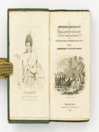 Item #137254 Adventures of British Seamen in the Southern Ocean, displaying the Striking...