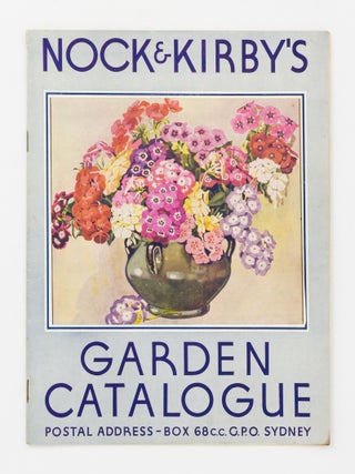 Item #137268 Nock & Kirby's Garden Catalogue [cover title]. Trade Catalogue