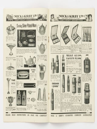 Nock & Kirby Ltd. Cutlery & Electrical Catalogue [cover title]