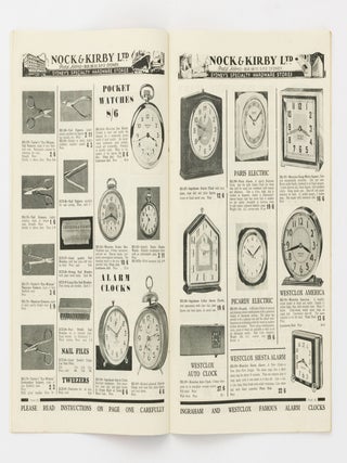 Nock & Kirby Ltd. Cutlery & Electrical Catalogue [cover title]