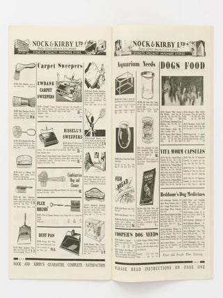 Nock & Kirby's Kitchenware Catalogue [cover title]