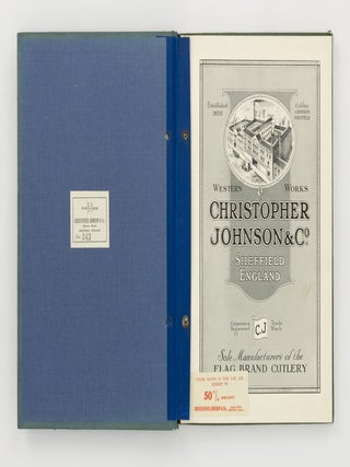 Christopher Johnson & Co., Sheffield, England. Sole Manufacturers of the Flag Brand Cutlery