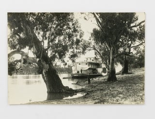 A vintage photograph of the PS 'Marion' near Kingston, River Murray