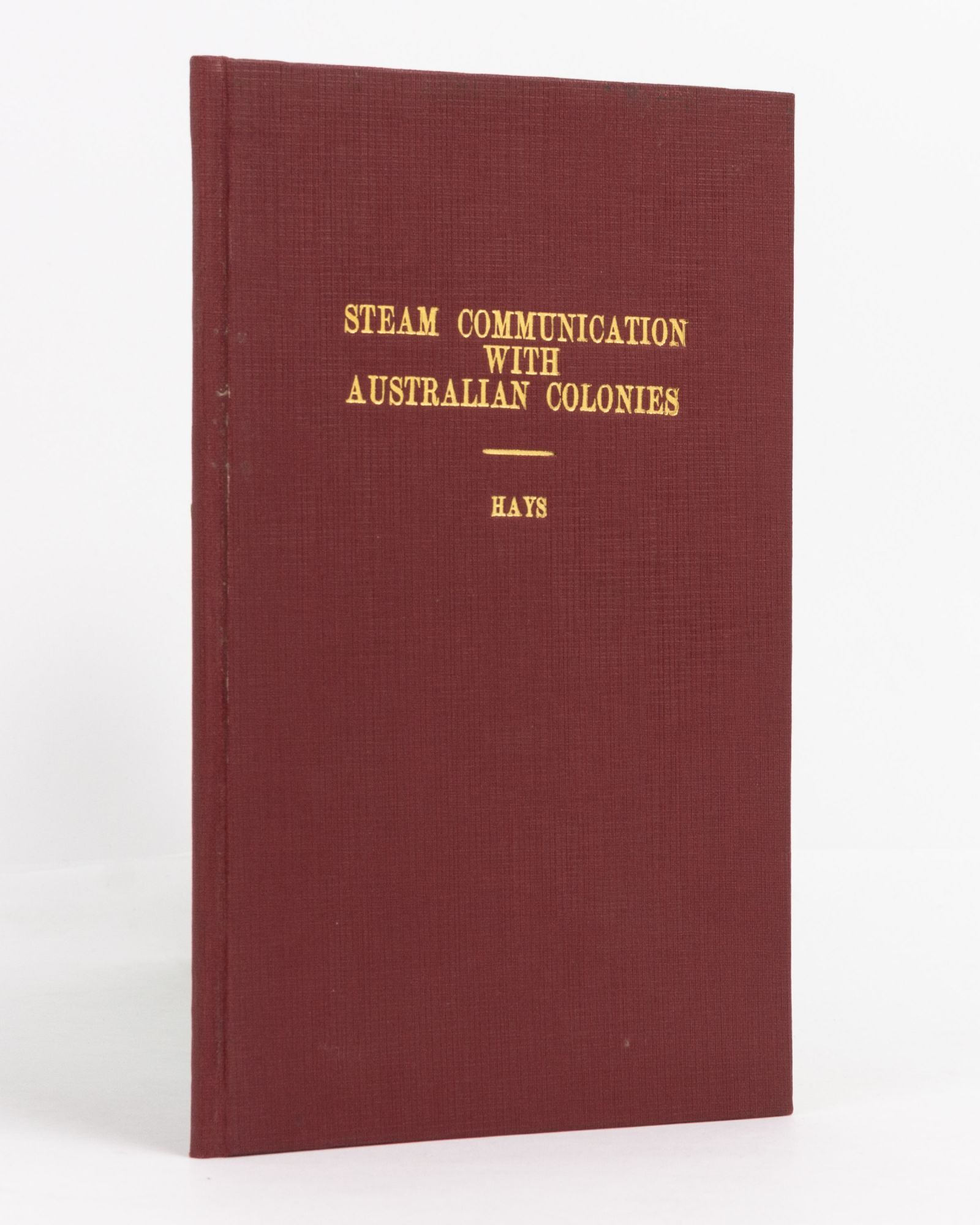 Remarks upon the Proposed Establishment of Steam Communication with the ...