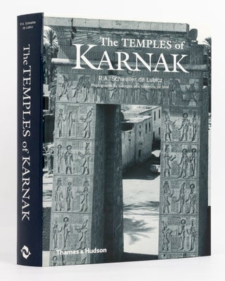 Item #137532 The Temples of Karnak. Egyptology, René Adolphe SCHWALLER de LUBICZ