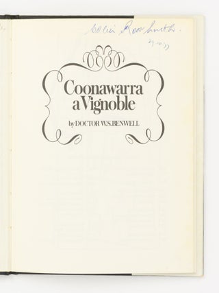 Coonawarra a Vignoble