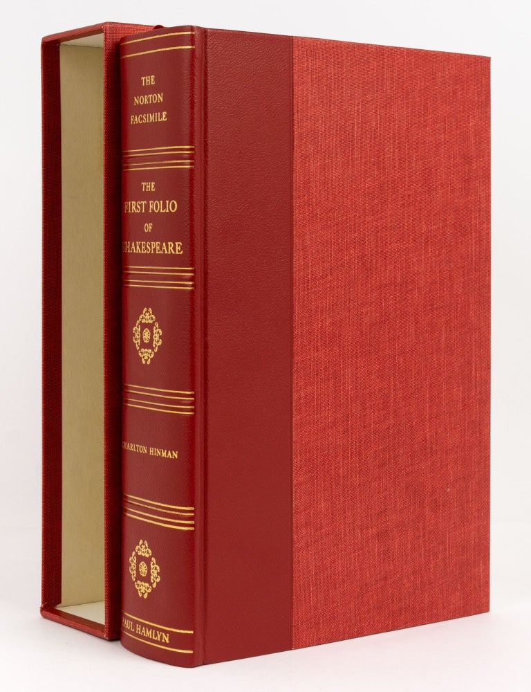 Item #137640 The Norton Facsimile. The First Folio of Shakespeare. Prepared by Charlton Hinman. William SHAKESPEARE.