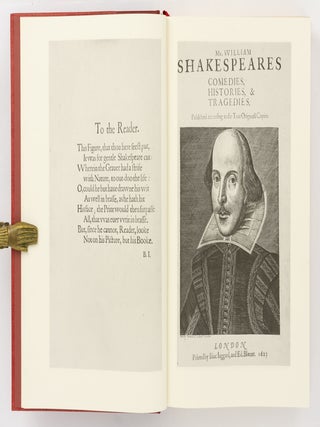 The Norton Facsimile. The First Folio of Shakespeare. Prepared by Charlton Hinman
