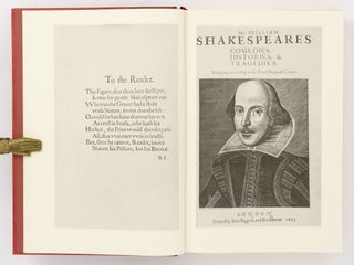 The Norton Facsimile. The First Folio of Shakespeare. Prepared by Charlton Hinman