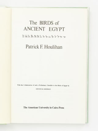 The Birds of Ancient Egypt