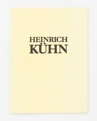 Item #137669 Eine Ausstellung von hundert Photographien von Heinrich Kühn. An Exhibition of One...