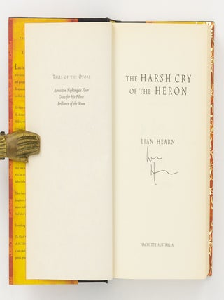 The complete Tales of the Otori series (all signed by the author), comprising The Otori Trilogy ('Across the Nightingale Floor', 'Grass for His Pillow', and 'Brilliance of the Moon'), the prequel ('Heaven's Net is Wide'), and the sequel ('The Harsh Cry of the Heron')