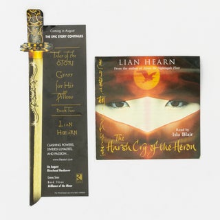 The complete Tales of the Otori series (all signed by the author), comprising The Otori Trilogy ('Across the Nightingale Floor', 'Grass for His Pillow', and 'Brilliance of the Moon'), the prequel ('Heaven's Net is Wide'), and the sequel ('The Harsh Cry of the Heron')