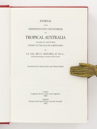 Journal of an Expedition into the Interior of Tropical Australia in Search of a Route from Sydney to the Gulf of Carpentaria