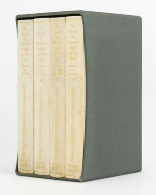 Item #137765 The Book of the Thousand Nights and One Night [a four-volume boxed set]. Arabian...