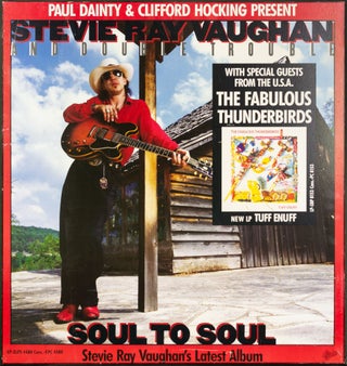 Item #137901 Paul Dainty & Clifford Hocking present Stevie Ray Vaughan and Double Trouble ......
