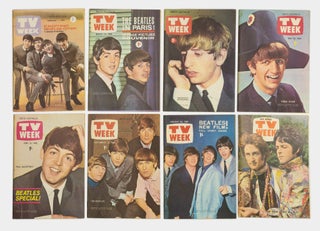 Eight issues of the South Australian edition of 'TV Week' (1964 to 1967) featuring The Beatles -...