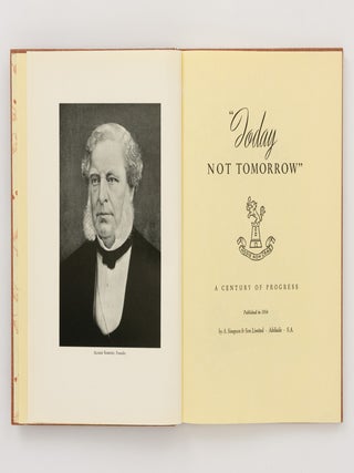 Item #138007 'Today Not Tomorrow'. A Century of Progress. A. Simpson, Son Limited