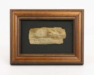 Item #138172 'Piece of German Aeroplane Brought down by a British machine beside our lines 17th...