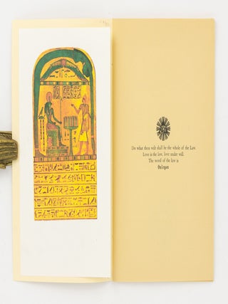 AL (Liber Legis). The Book of the Law sub figura xxxi, as delivered by 93 - AIWASS - 418 to Ankh-f-n-khonsu, the Priest of the Princes who is 666